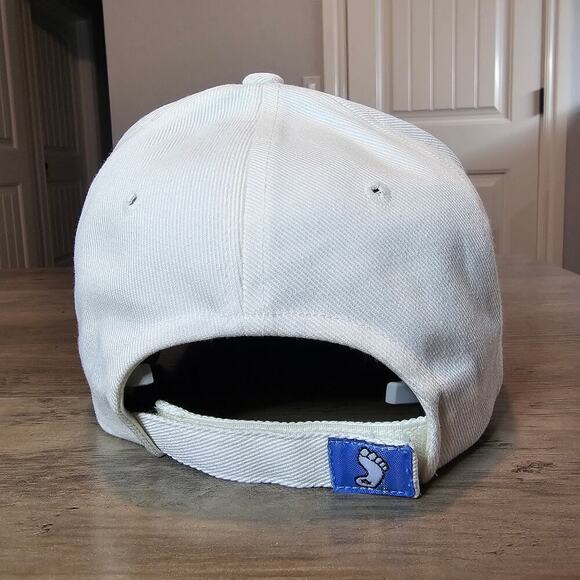 Vtg North Carolina Tar Heels Strapback Hat Cap White UNC Est 1789 NCAA Retro - Picture 5 of 9
